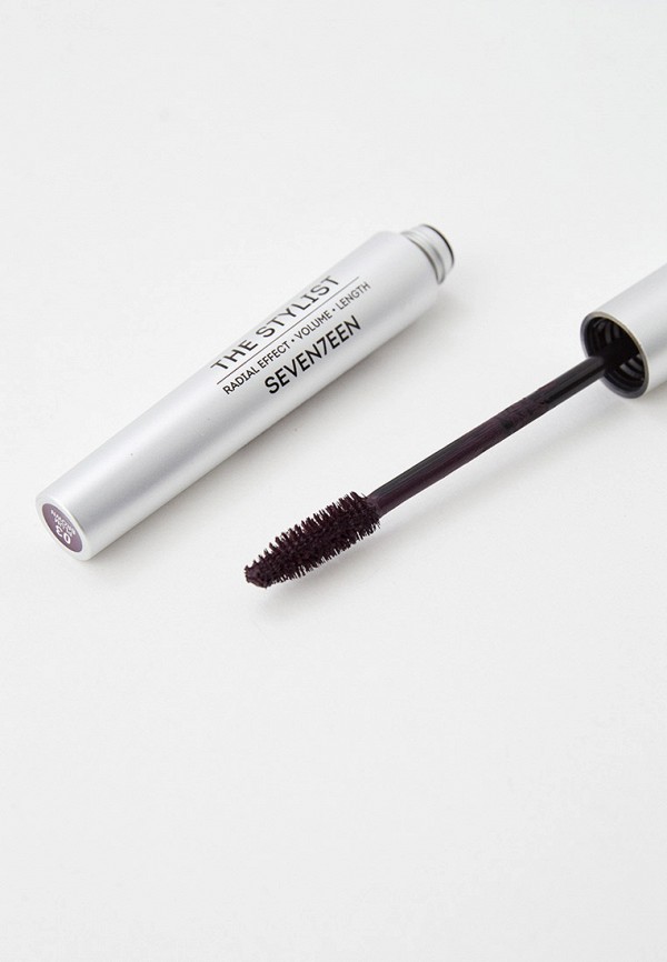 Тушь для ресниц Seventeen удлиняющая THE STYLIST, тон 03, plum brown, 9 ...