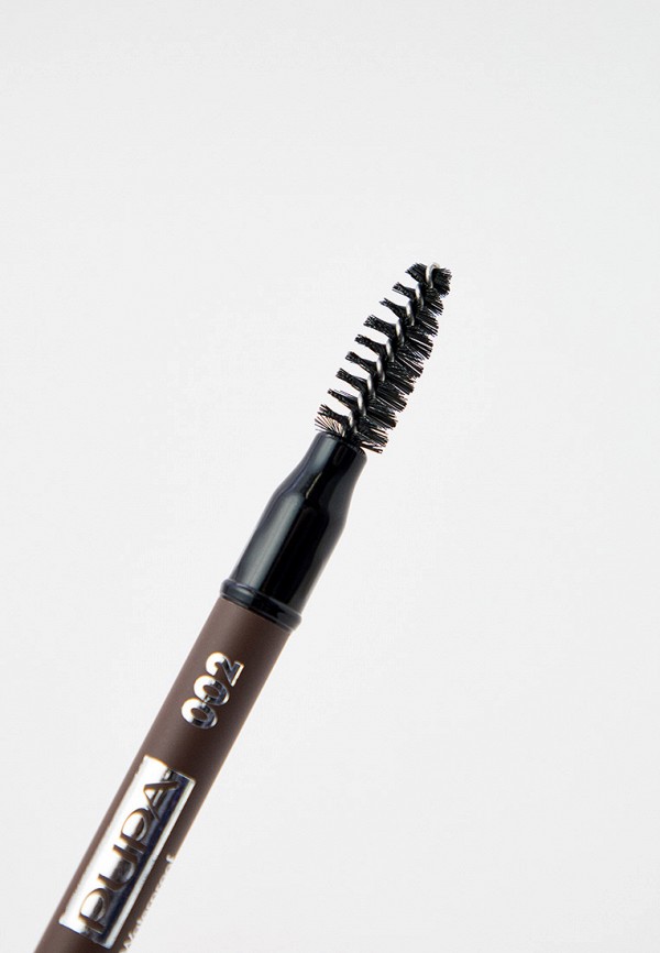 Карандаш для бровей Pupa TRUE EYEBROW PENCIL, тон 002, Коричневый, цвет ...