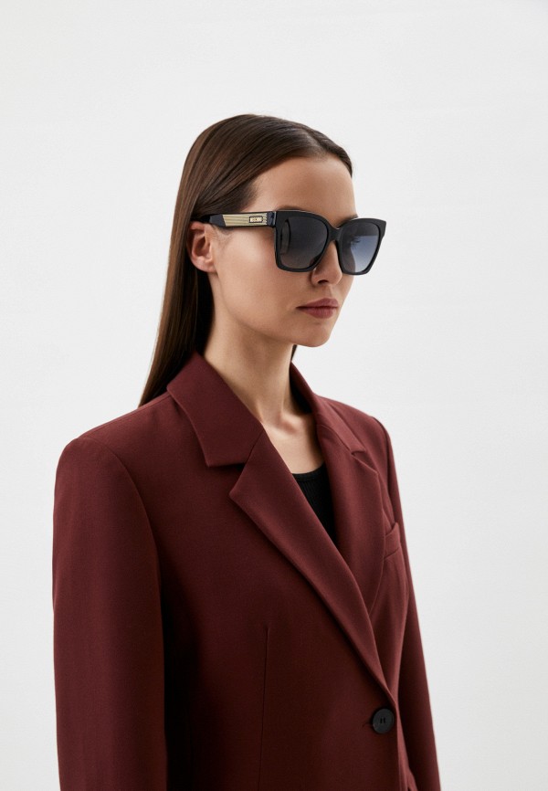 Очки солнцезащитные Moschino, цвет: черный, RTLACD363701 — купить в ...