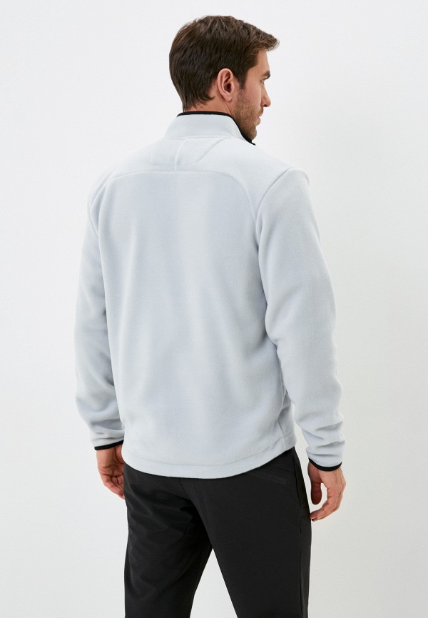 PUMA Куртка спортивная - SEASONS FLEECE FULL ZIP M Platinum Gray - фото 3