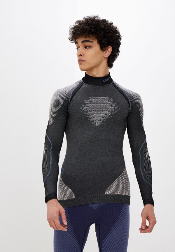 UYN Термобелье верх - MAN EVOLUTYON UW SHIRT LG_SL.TURTLE NECK MELANGE - фото 1