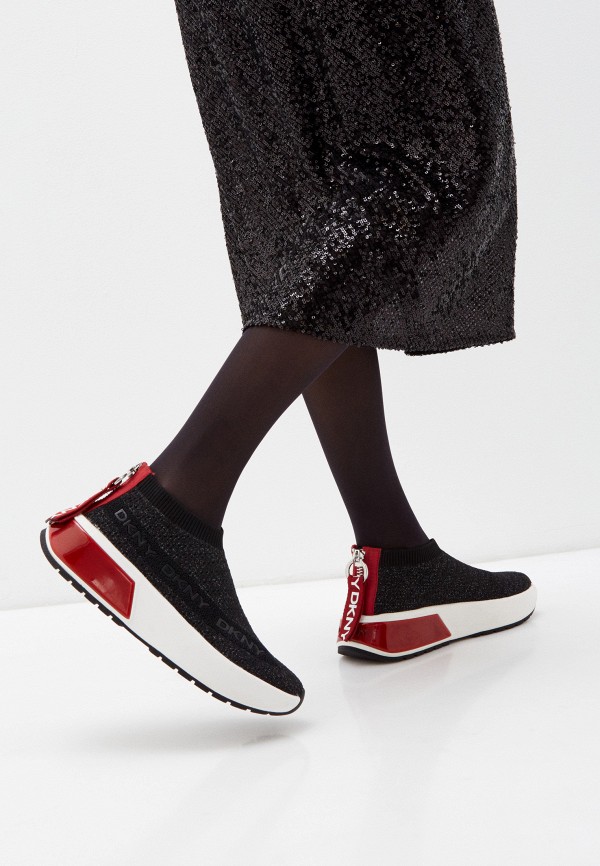 Кроссовки DKNY, цвет: черный, RTLACD434101 — купить в интернет-магазине ...