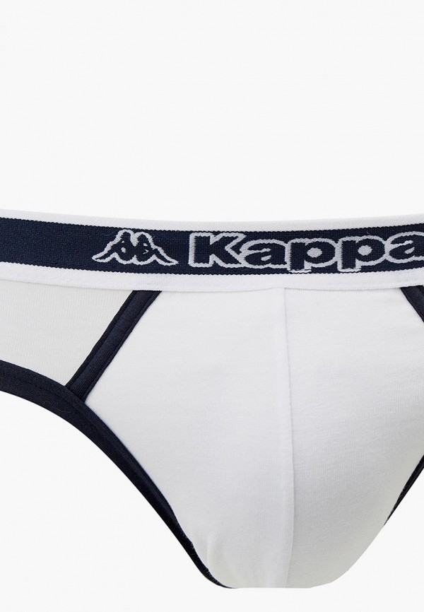 Трусы Kappa, цвет: белый, RTLACD587401 — купить в интернет-магазине Lamoda