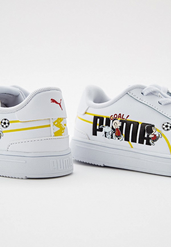 PUMA Кеды - PEANUTS Serve Pro AC Inf Puma White-Puma - фото 4