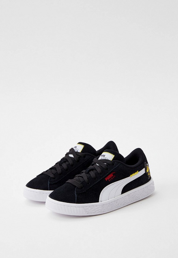 Кеды PUMA PEANUTS Suede Classic XXI PS Puma Black-, цвет: черный ...