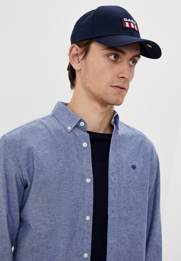 Бейсболка Gant, цвет: синий, RTLACD806701 — купить в интернет-магазине ...