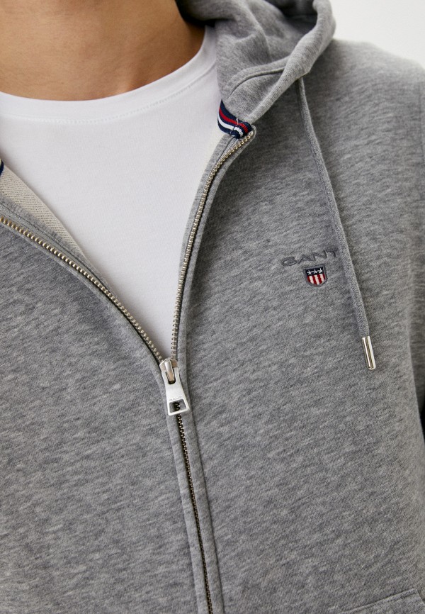 Толстовка Gant, цвет: серый, RTLACD856301 — купить в интернет-магазине ...
