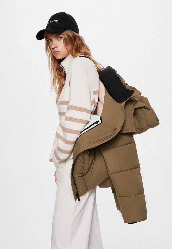 Mango Куртка утепленная - SHERPA - фото 4