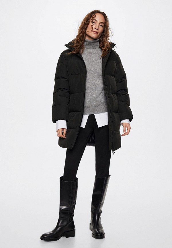 Mango Куртка утепленная - PANDA - фото 2