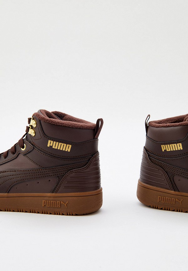 PUMA Кеды - Rebound Rugged Dark Chocolate-Dark Choco - фото 4