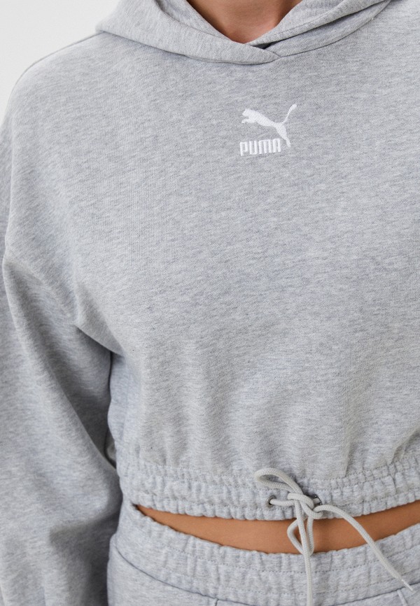 PUMA Худи - Classics Cropped Hoodie TR - фото 4