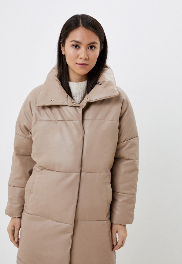 F.G.Z. Куртка кожаная утепленная - фото 2