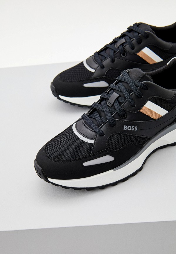 Кроссовки Boss, цвет: черный, RTLACE178601 — купить в интернет-магазине ...