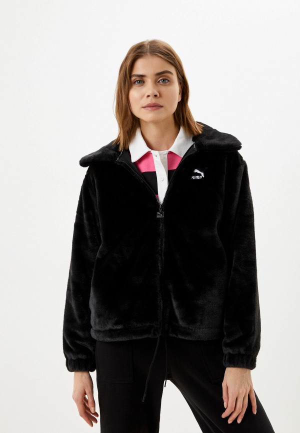 PUMA Шуба - Classics Faux Fur Jacket Puma Black - фото 1
