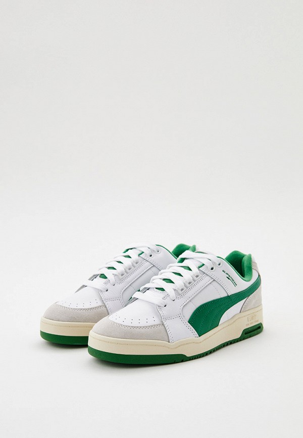PUMA Кеды - Slipstream Lo Retro Puma White-Amazon Gr - фото 3