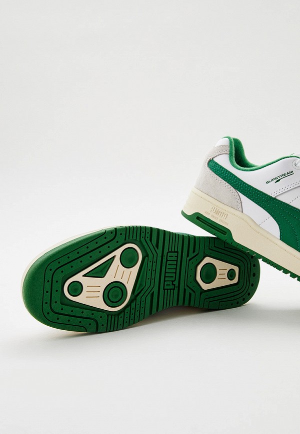PUMA Кеды - Slipstream Lo Retro Puma White-Amazon Gr - фото 5