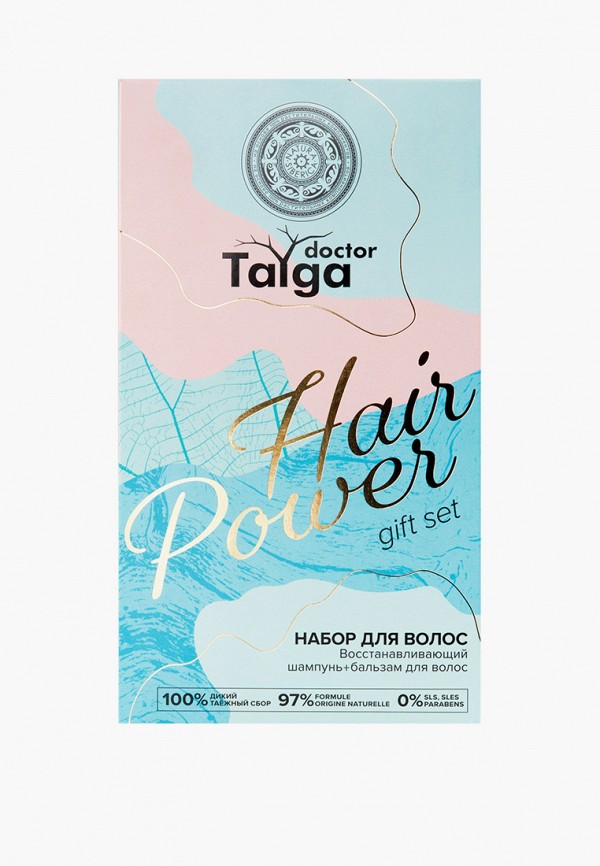 Natura Siberica Набор для ухода за волосами - Подарочный, Doctor Taiga, HAIR Planeta OrganicaWER, 2*270 мл - фото 1