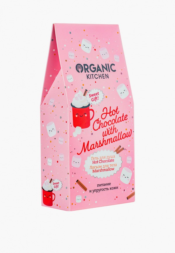 Organic Kitchen Набор для душа - Подарочный, Hot Chocolate with Marshmallow, 2х170 мл - фото 2