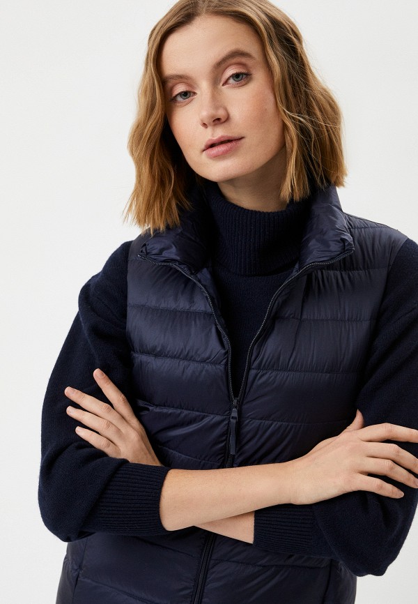 Жилет утепленный UNIQLO пуховый ультралегкий, цвет: синий, RTLACE387801 ...