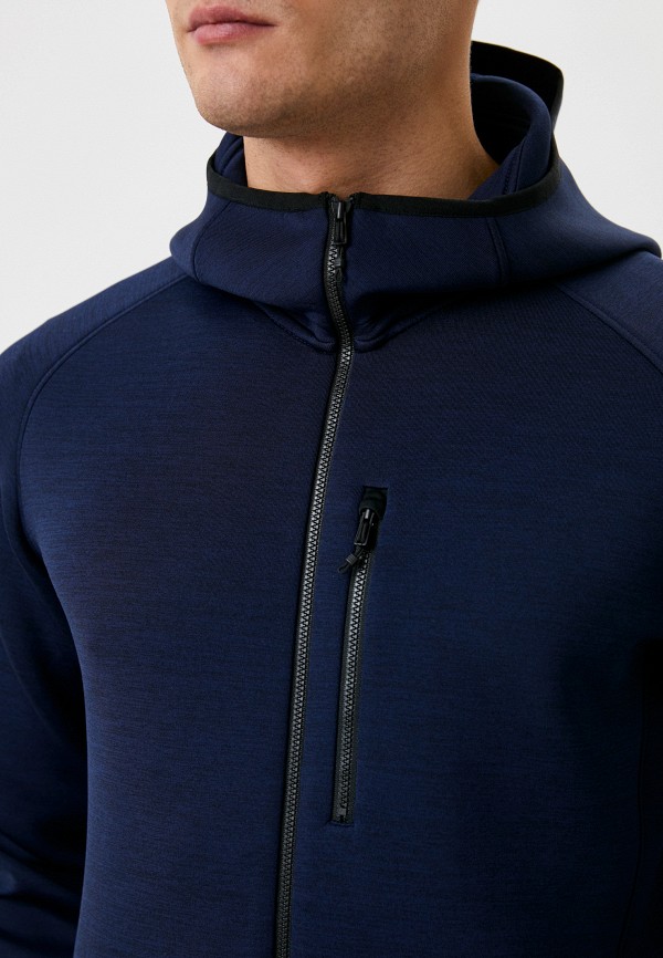 Толстовка UNIQLO ультраэластичная DRY, цвет: синий, RTLACE390901 ...