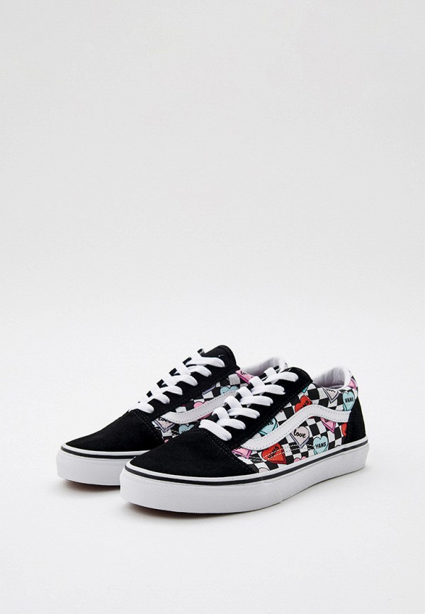 Кеды Vans, цвет: черный, RTLACE502701 — купить в интернет-магазине Lamoda