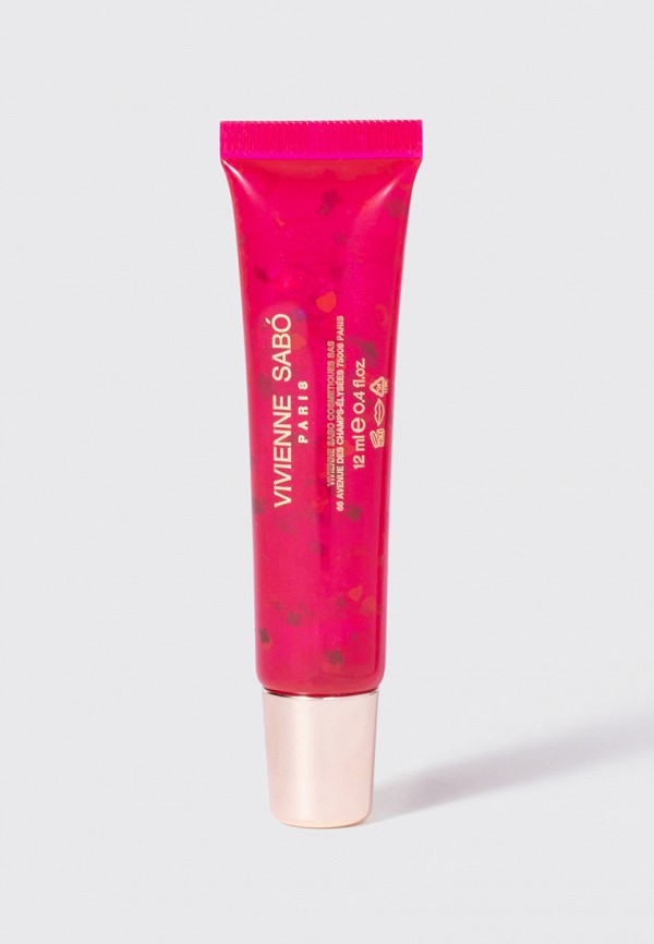 Vivienne Sabo Блеск для губ - Cirque Fantastique MAGICIEN Lip Gloss, тон 02 прозрачный с золотыми и бирюзовыми переливающимися частицами, 12 мл - фото 2