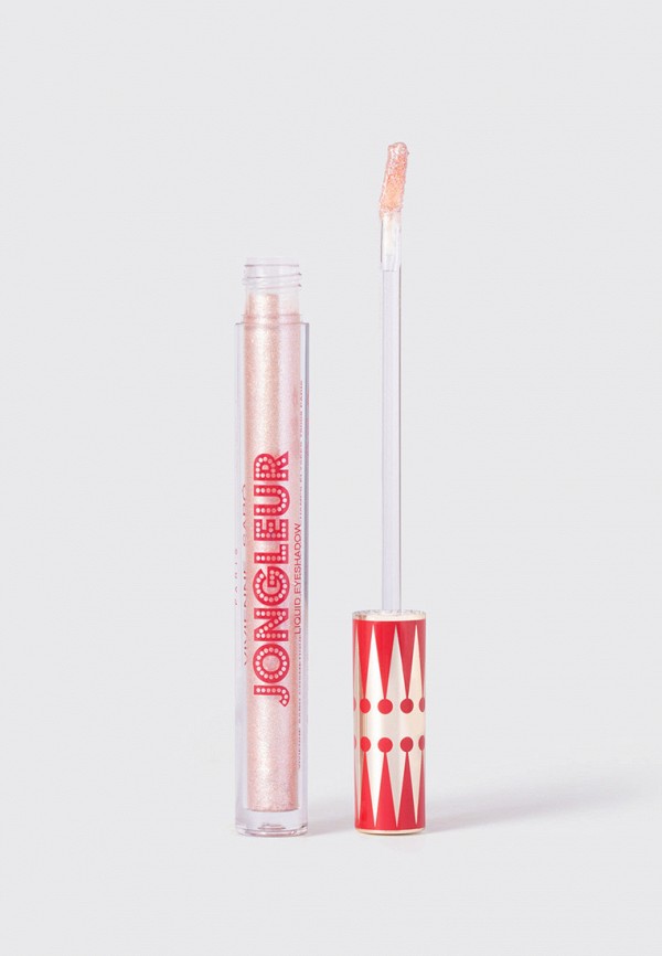 Жидкие тени для век Vivienne Sabo с мерцающим финишем, цвет: розовый ...