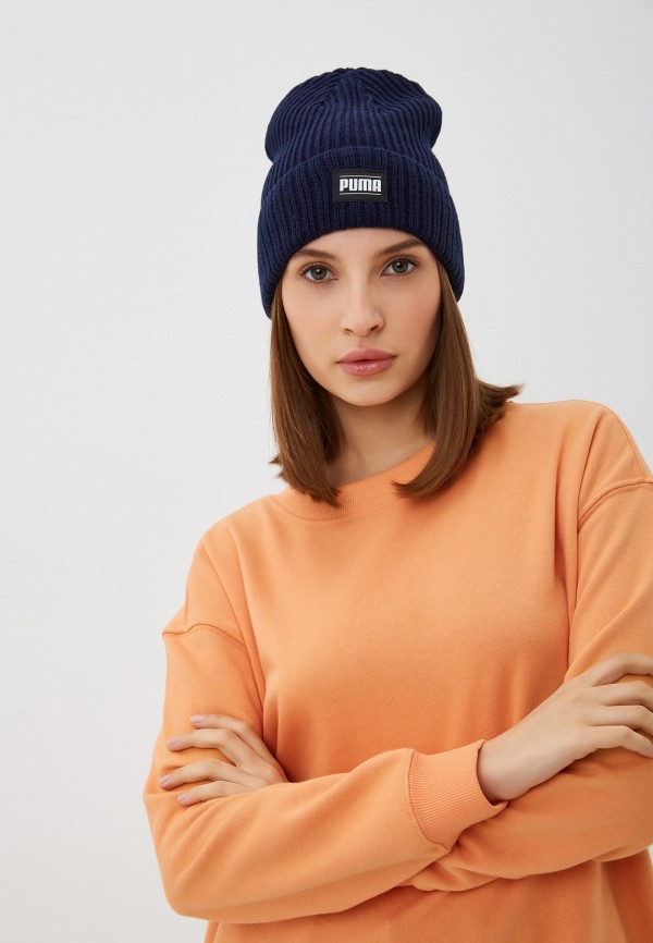 PUMA Шапка - Ribbed Classic Cuff Beanie Peacoat - фото 5