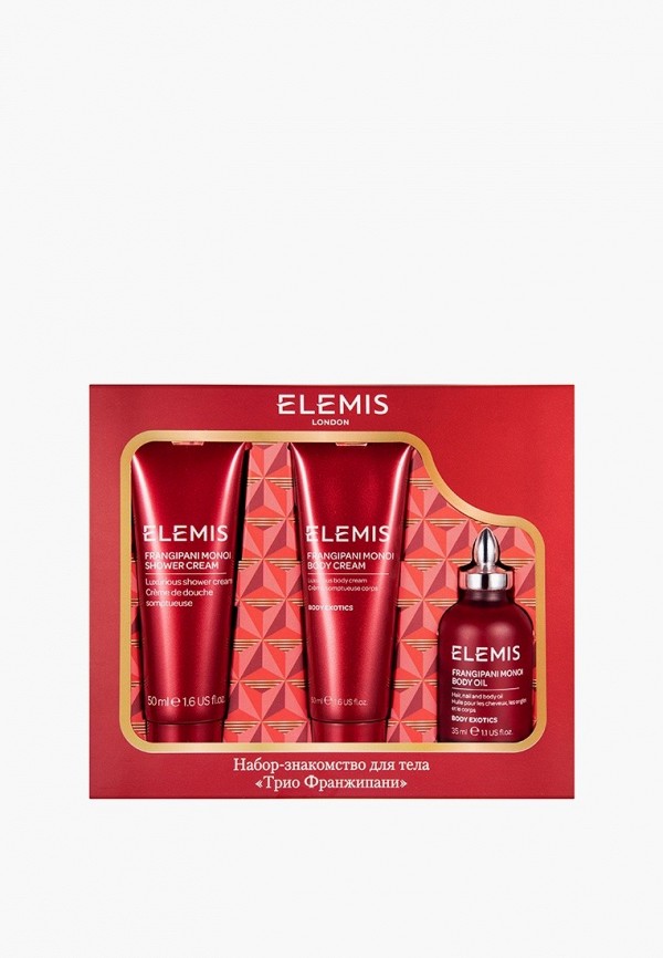 Elemis Набор для ухода за телом - "Трио Франжипани", Масло для тела 35 мл + Крем для душа 50 мл + Крем для тела 50 мл - фото 1