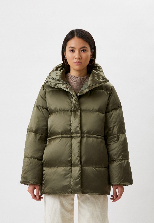 Пуховик Calvin Klein, цвет: хаки, RTLACE665801 — купить в интернет ...