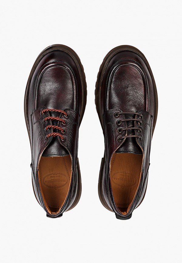 Ботинки F.lli Rennella, цвет бордовый, RTLACE685501 — купить в