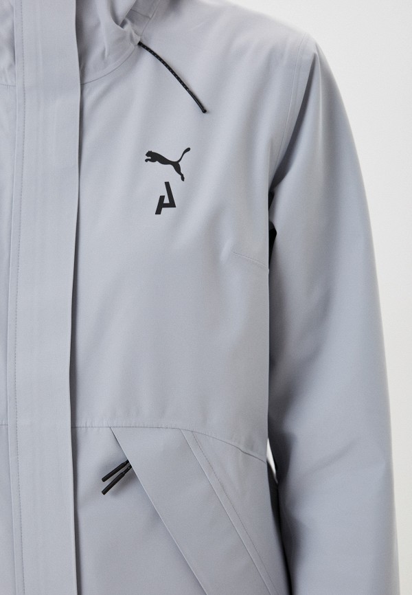 PUMA Ветровка - W SEASONS STORMCELL JACKET Platinum Gray - фото 5