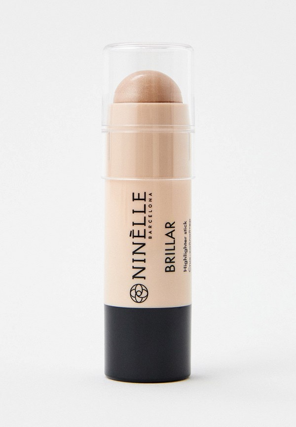 Ninelle Хайлайтер - Стик для лица BRILLAR №412, холодный бежевый - фото 1