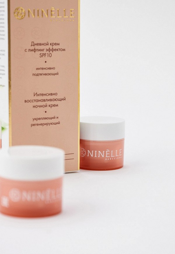 Ninelle Набор для ухода за лицом - LIFTING EUFORIA, дневной крем c лифтинг-эффектом SPF 10, 15 мл, ночной крем, 15 мл - фото 2