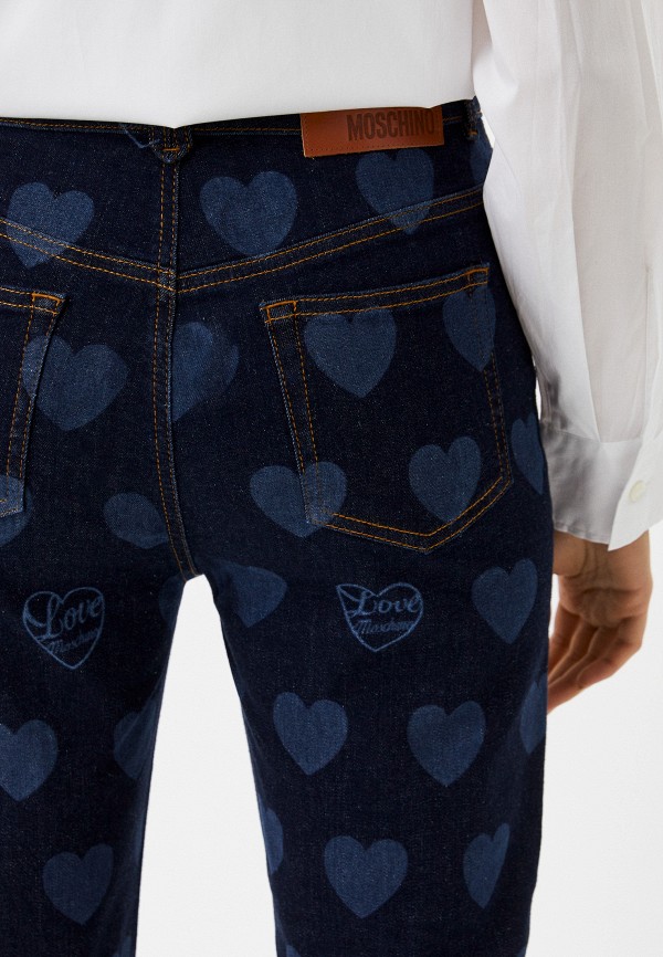Джинсы Love Moschino, цвет: синий, RTLACE902101 — купить в интернет ...
