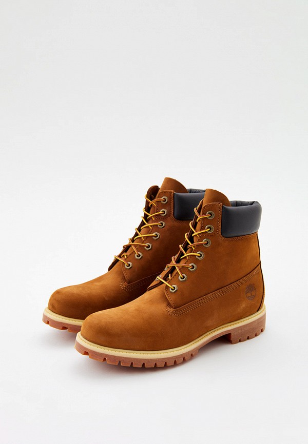 Тимберленды Timberland 6 Inch Premium Boot ORANGE, цвет: коричневый ...