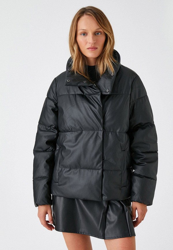 Koton Куртка кожаная утепленная - фото 1