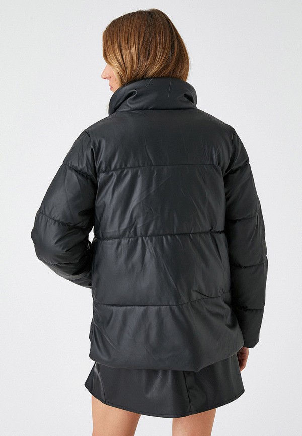 Koton Куртка кожаная утепленная - фото 3