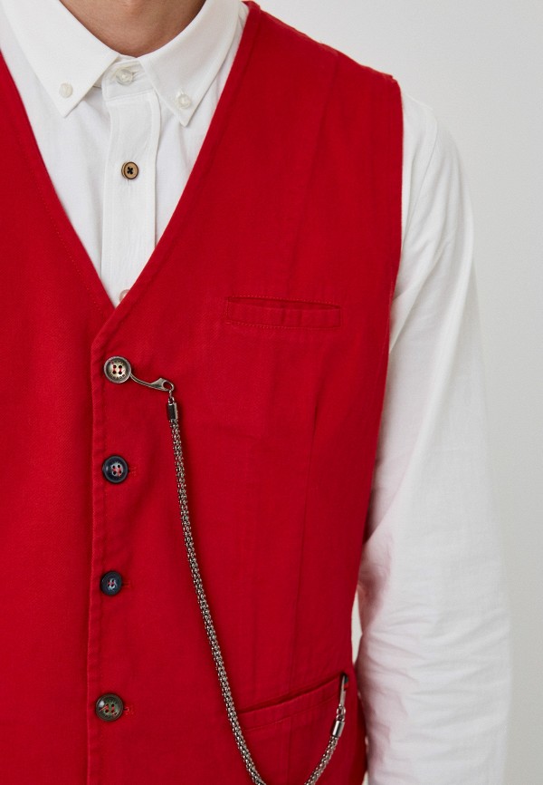 RNT23 Жилет джинсовый - фото 4