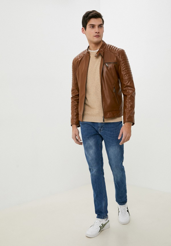 RNT23 Куртка кожаная - фото 2