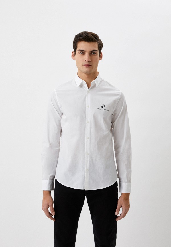 Рубашка Armani Exchange, цвет: белый, RTLACY183401 — купить винтернет-магазине Lamoda