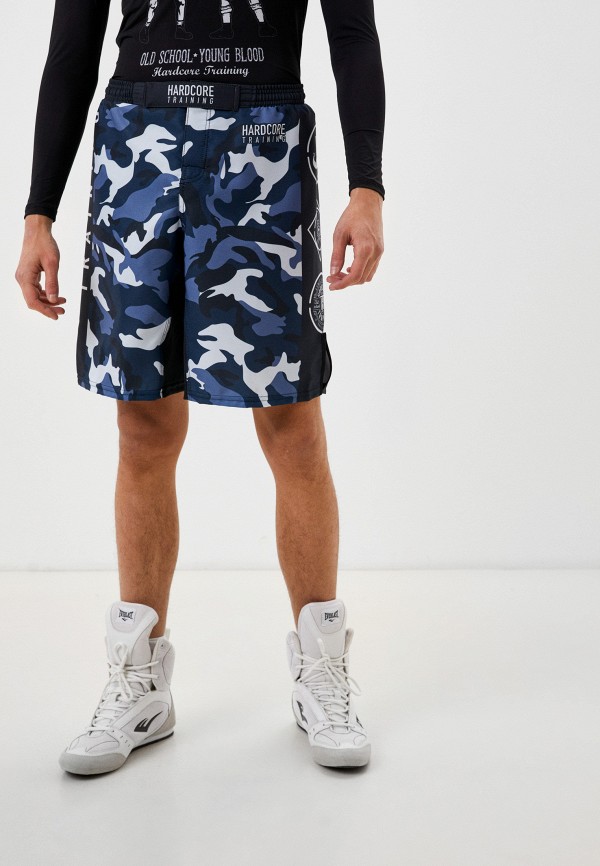 Hardcore Training Шорты спортивные - Blue Camo - фото 1