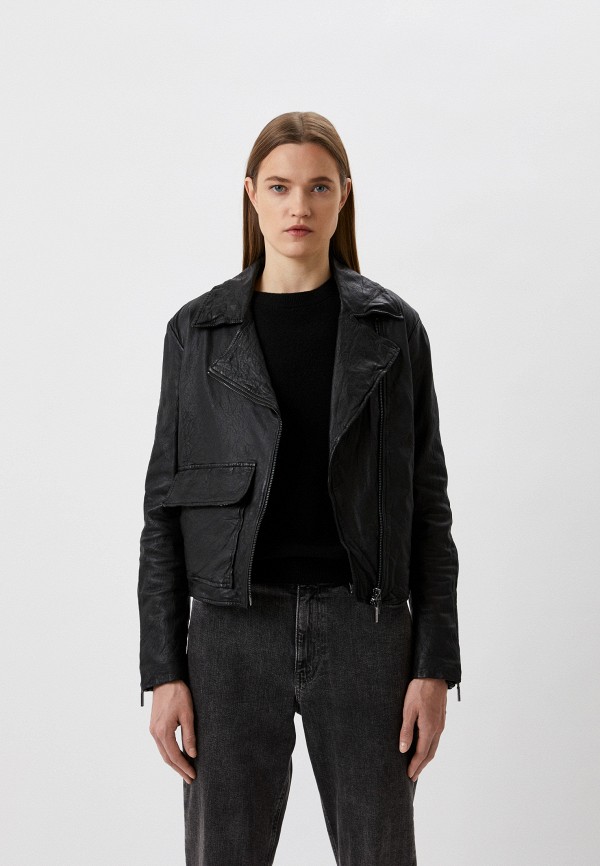 Armani Exchange Куртка кожаная - фото 4