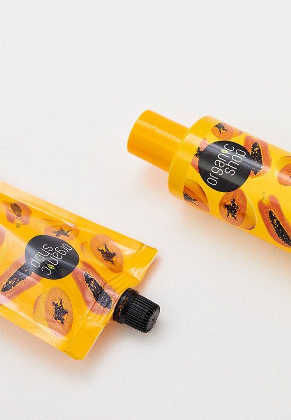 Organic Shop Набор для ухода за лицом - обновляющий Enzyme Face Set  "Juicy Papaya" - фото 2