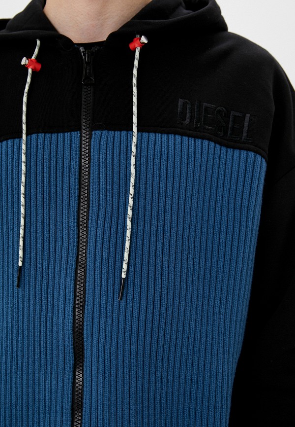 Толстовка Diesel, цвет: синий, RTLACF921001 — купить в интернет ...