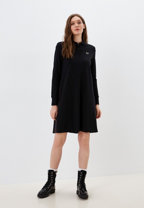 Платье Fred Perry, цвет: черный, RTLACF958401 — купить в интернет ...