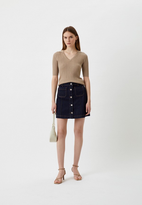 Emme Marella Юбка джинсовая - ENRICO - фото 2