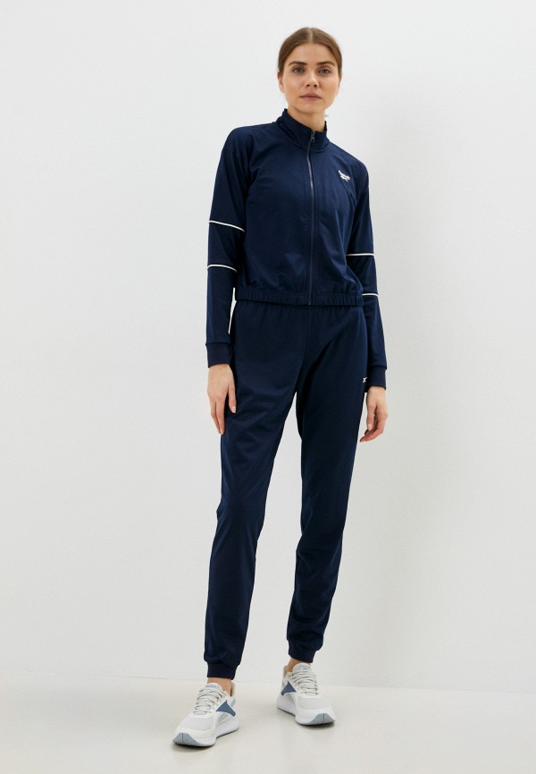 Костюм спортивный Reebok TE TRACKSUIT, цвет: синий, RTLACG187401 ...