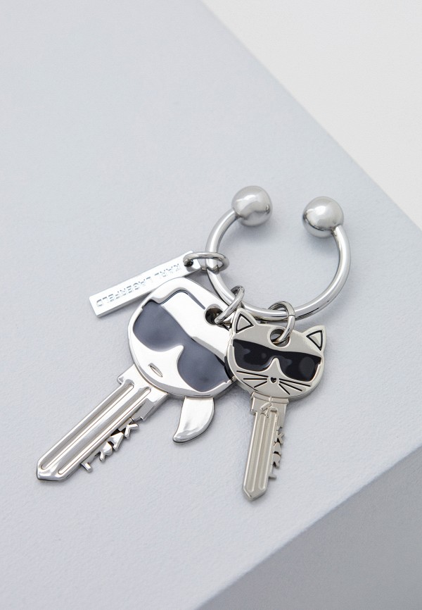 Брелок Karl Lagerfeld IKONIK, цвет: серебряный, RTLACG223901 — купить в ...