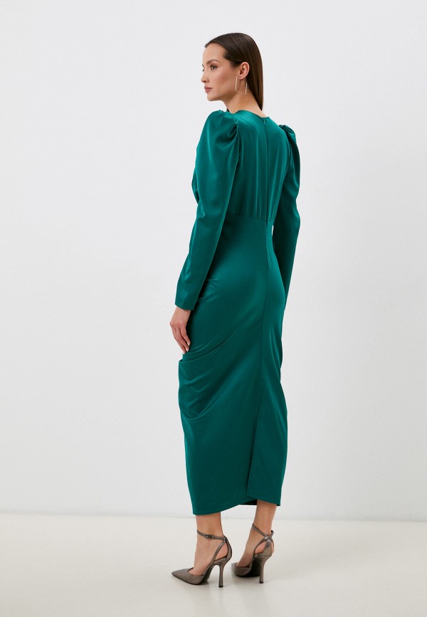 Платье Francesca Peretti с подплечниками, цвет: зеленый, RTLACG338001 ...
